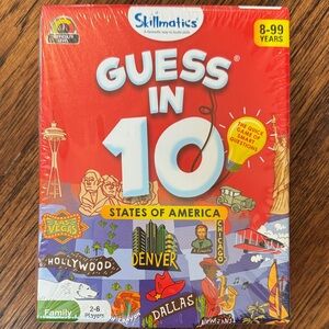 Guess In 10 States of America Board Game